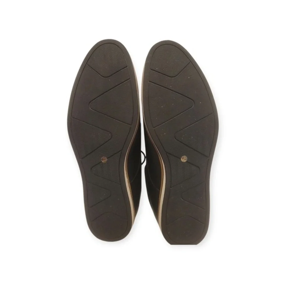 JF J.Ferrar Black and Tan Men's Derbys